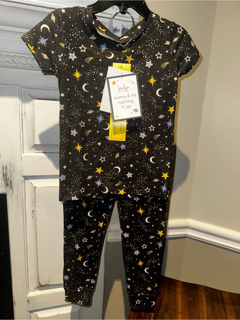 NEW Jaclyn Intimates Mommy & Me Matching PJ set Twin with Your mini - Moon Stars